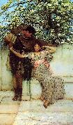 Alma Tadema Promise of Spring Norge oil painting reproduction
